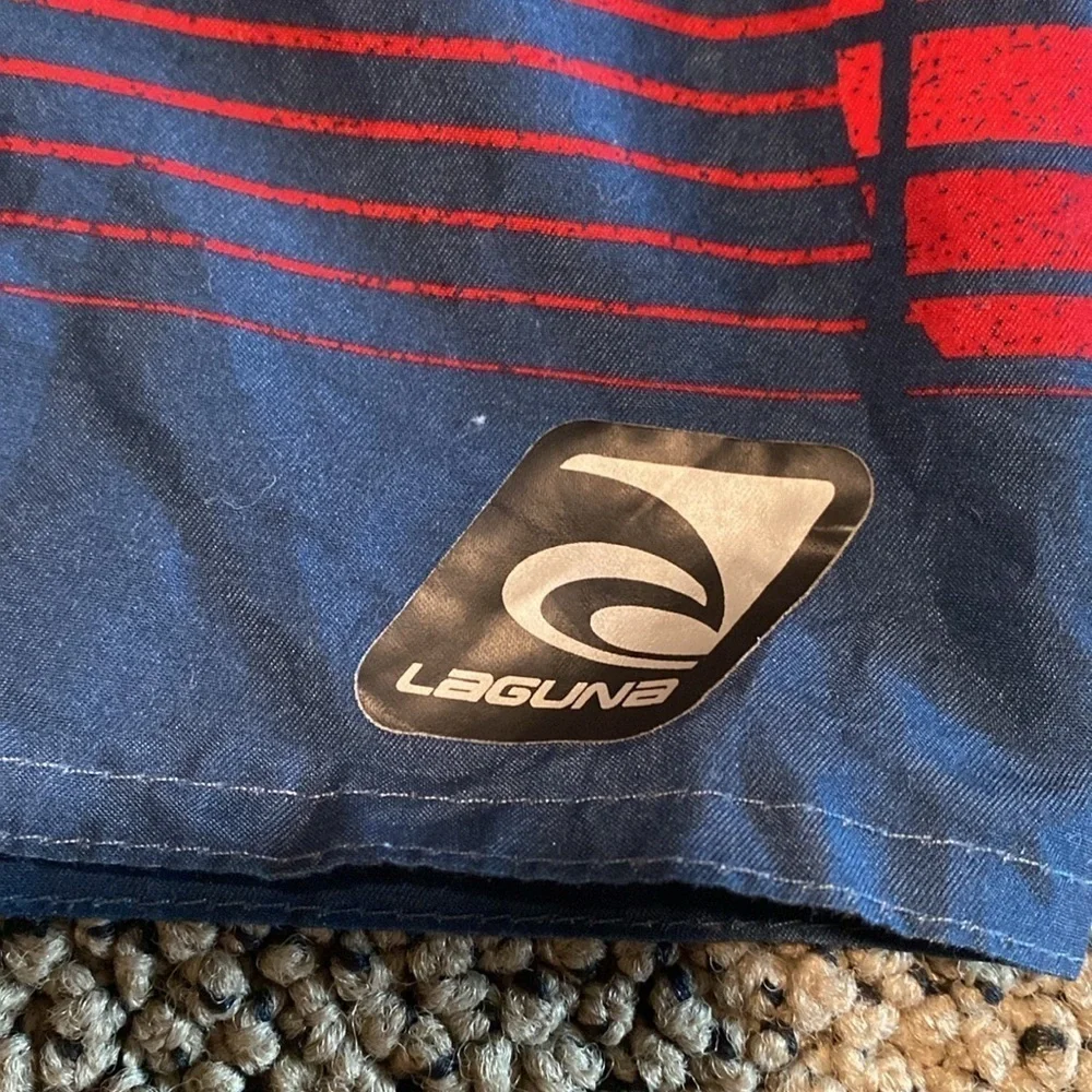 Laguna Swim Board Shorts Size Youth Large 14/16 in Like New Condition